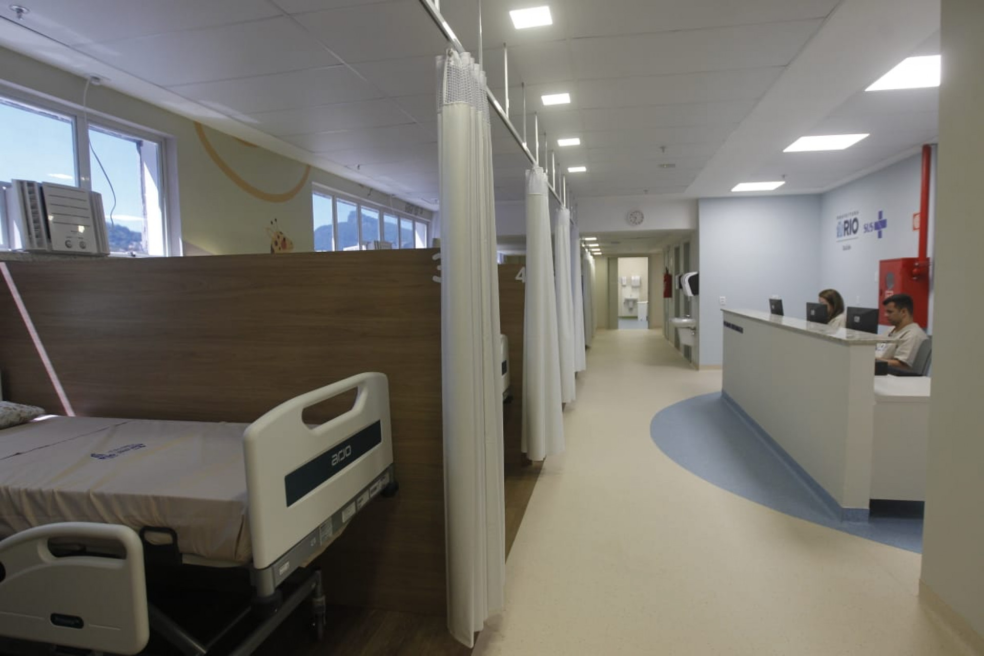 Prefeitura do Rio inaugura nova ala pediátrica do Hospital Municipal Souza Aguiar - Reginaldo Pimenta / Agência O Dia