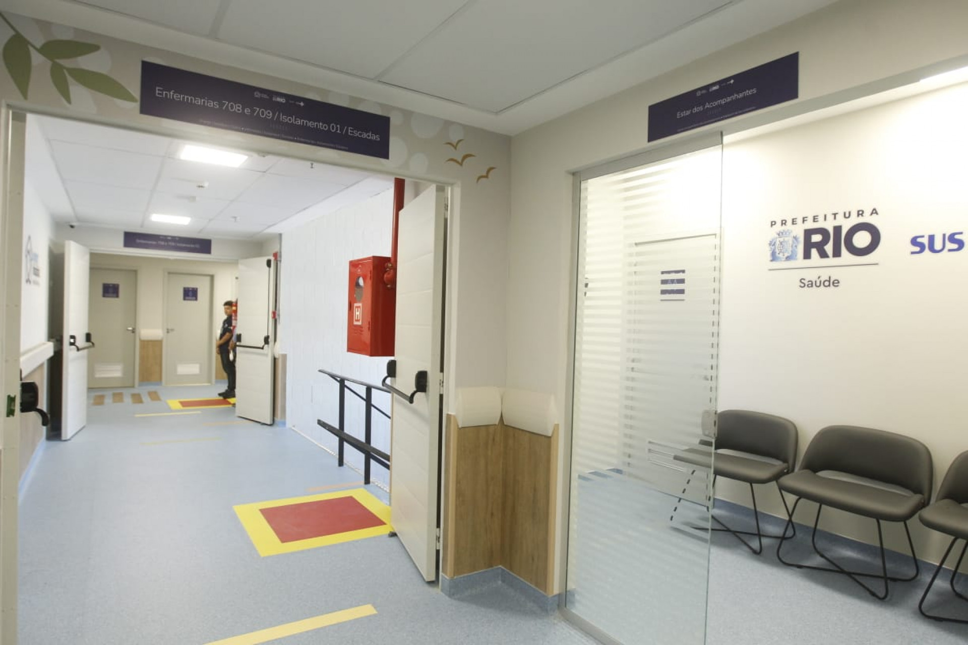 Prefeitura do Rio inaugura nova ala pediátrica do Hospital Municipal Souza Aguiar - Reginaldo Pimenta / Agência O Dia