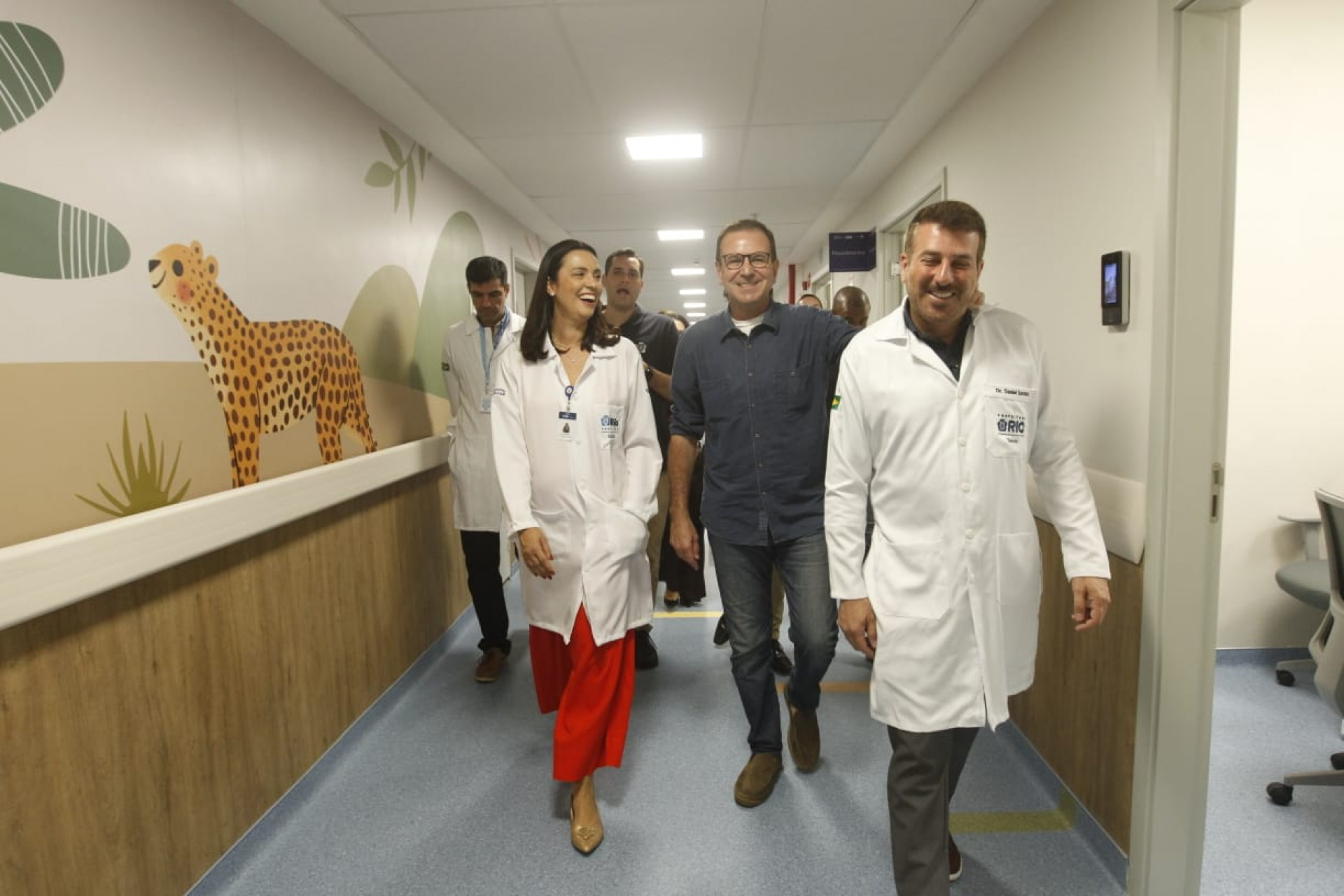 Prefeitura do Rio inaugura nova ala pediátrica do Hospital Municipal Souza Aguiar - Reginaldo Pimenta / Agência O Dia