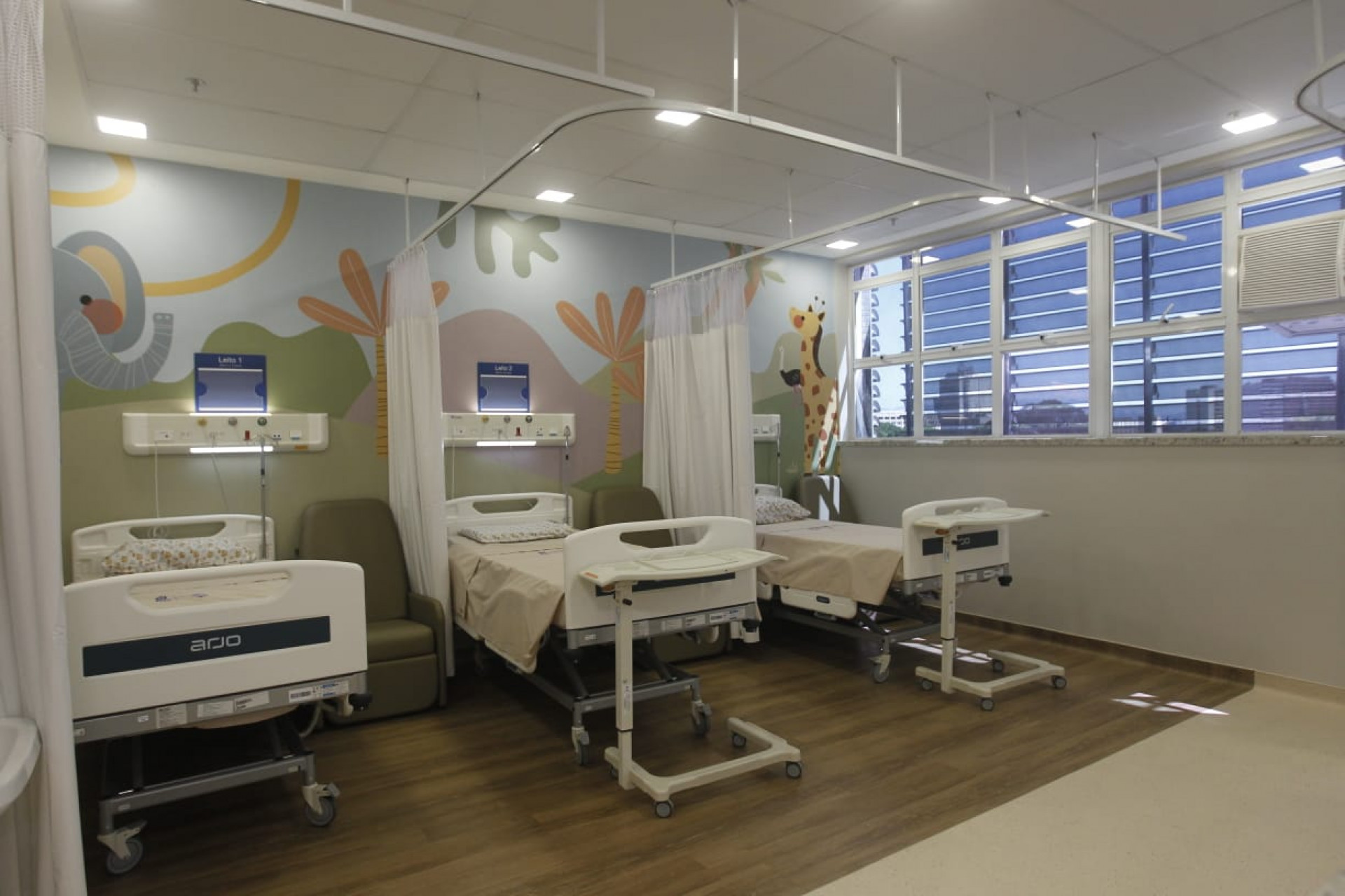 Prefeitura do Rio inaugura nova ala pediátrica do Hospital Municipal Souza Aguiar - Reginaldo Pimenta / Agência O Dia