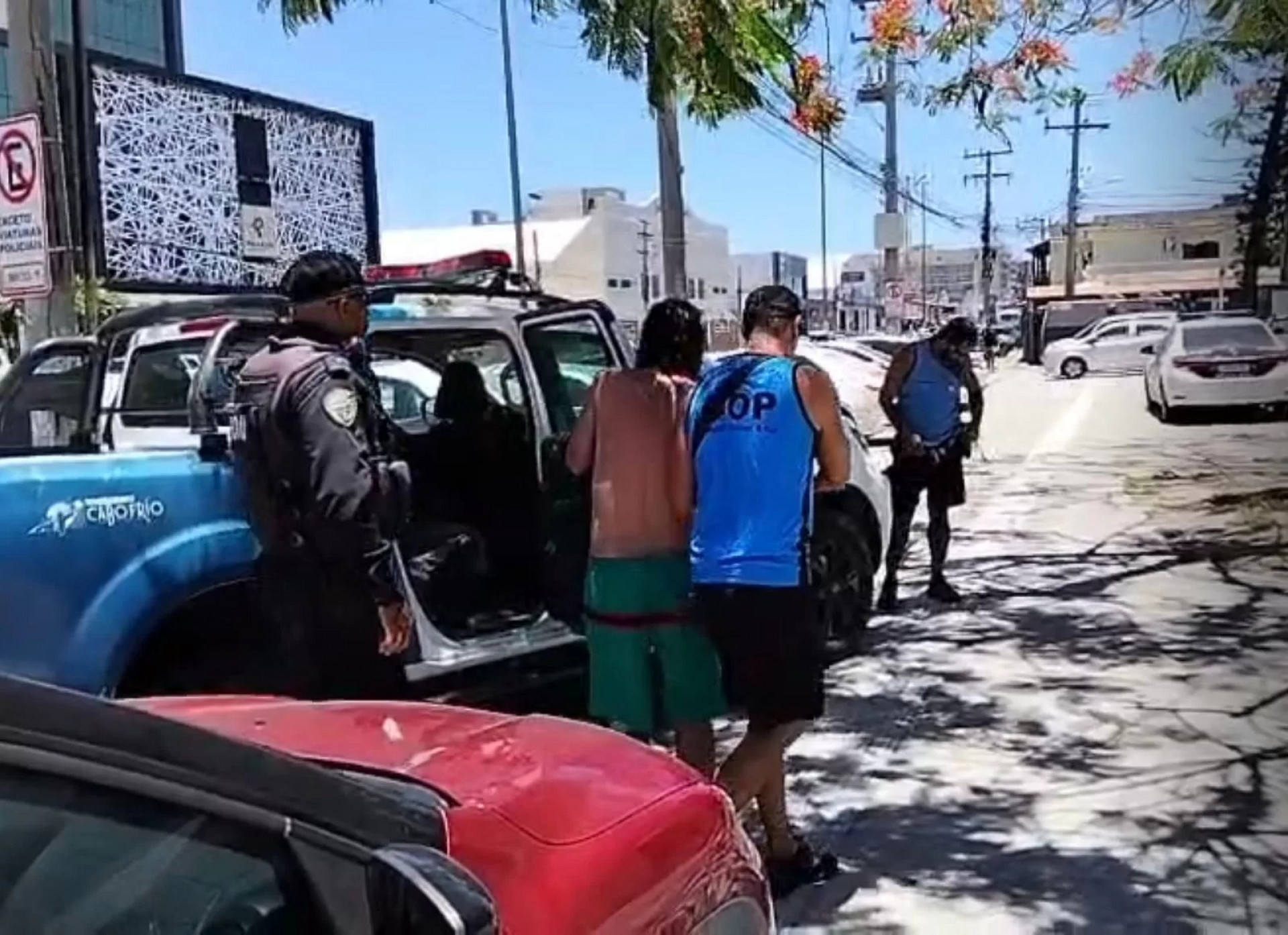 Homem é preso por assédio - Reprodução/PM