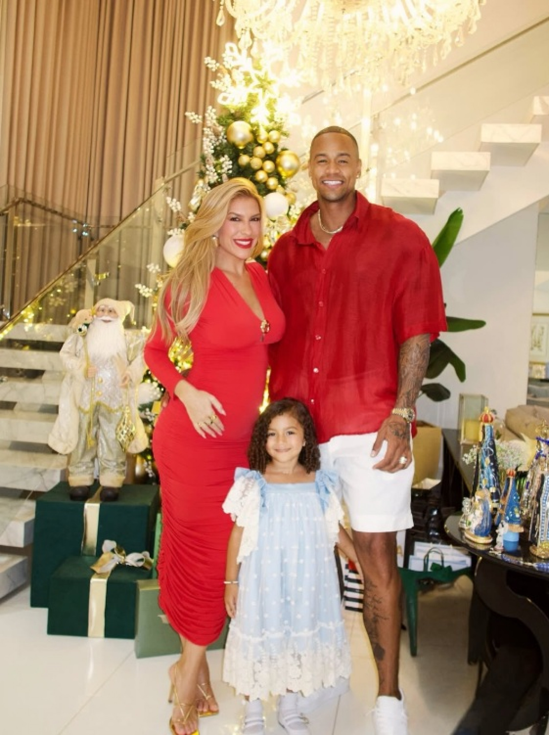 Lore Improta, Léo Santana e Liz - Reprodução / Instagram