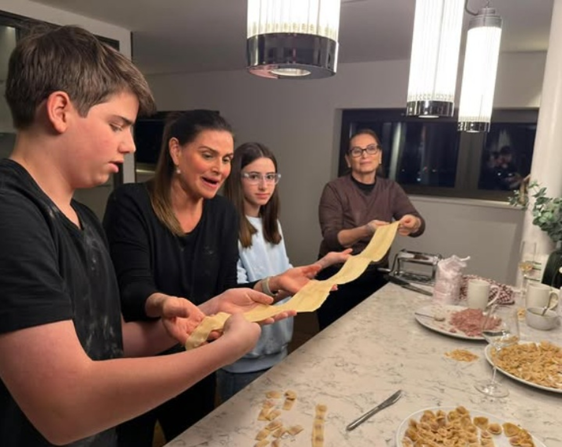 Produção de capeletti  - Reprodução / Instagram