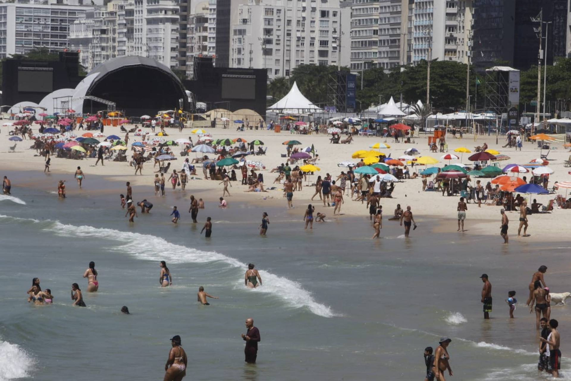 Previsão para esta quinta-feira (25) de Natal é máxima de 40ºC - Reginaldo Pimenta / Agência O Dia