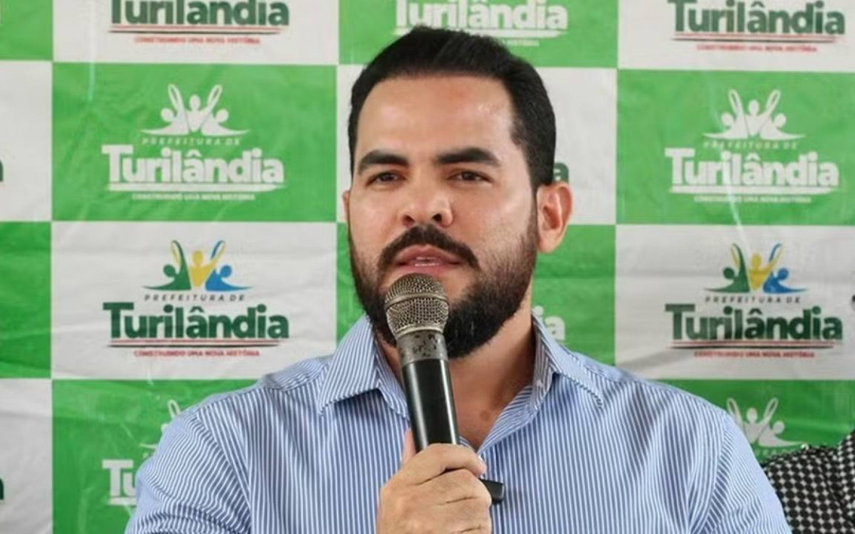 Prefeito de Turilândia, Paulo Curió (União Brasil) - Reprodução