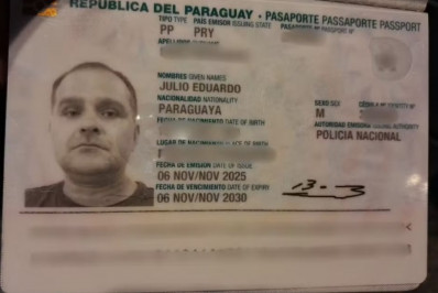 Silvinei tentou fugir do Brasil usando passaporte de outra pessoa, dizem autoridades paraguaias