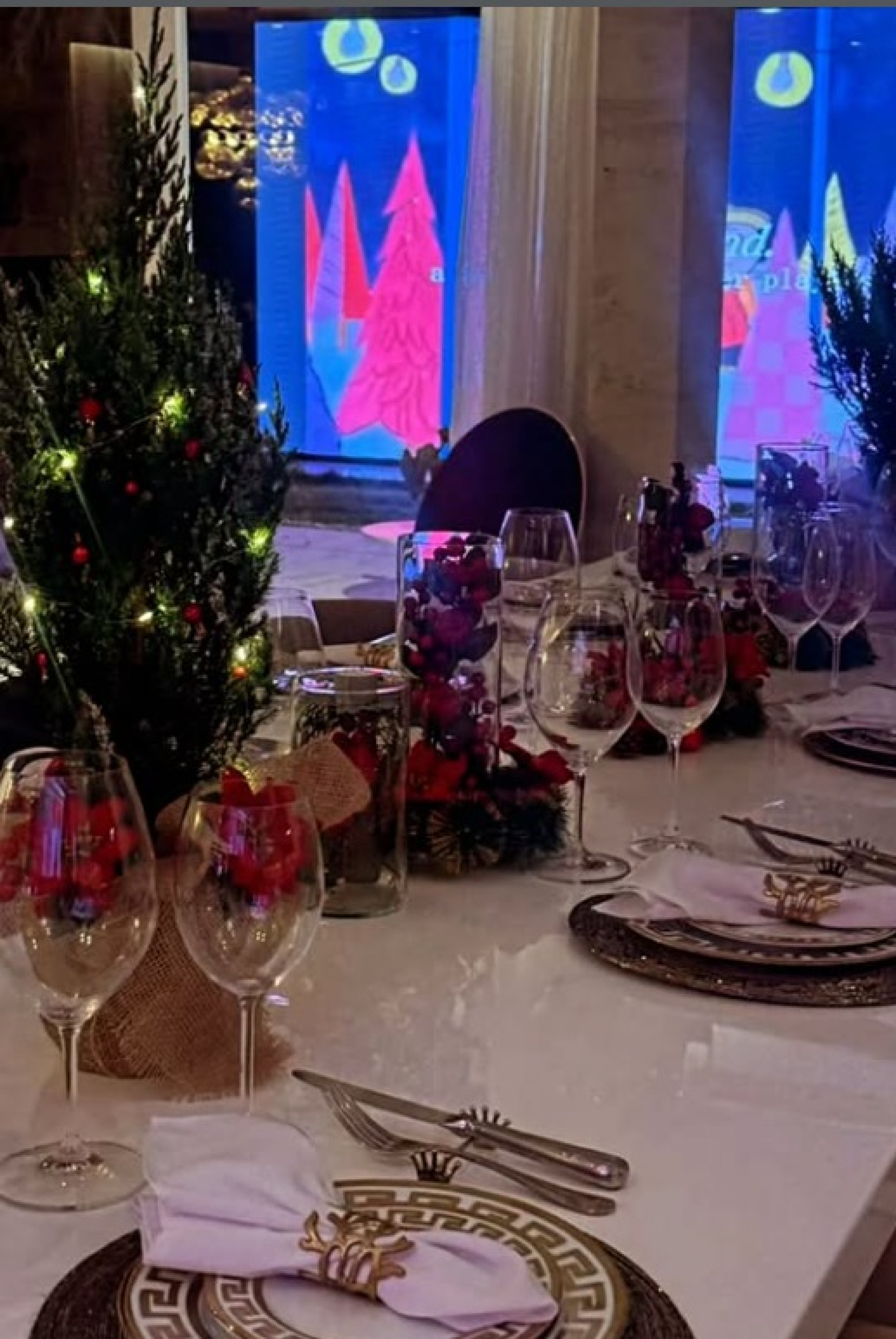Decoração de Natal de Lívia Andrade - Reprodução / Instagram