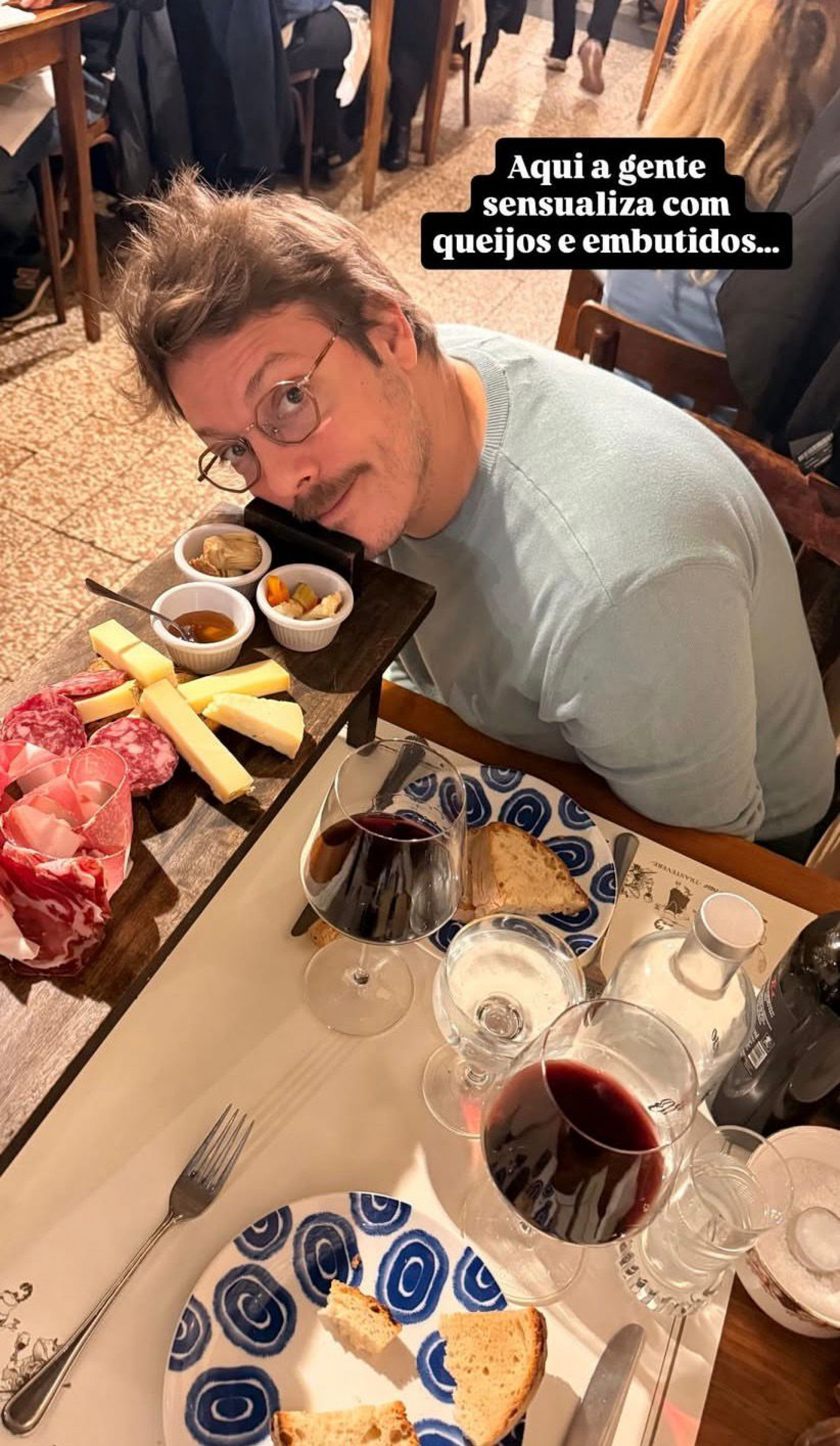 Fábio Porchat curte clima apaixonado na Itália ao lado da namorada - Reprodução/Instagram