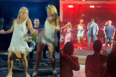 Vídeo: Luciano Huck e Angélica se esbaldam com Virginia Fonseca em festa
