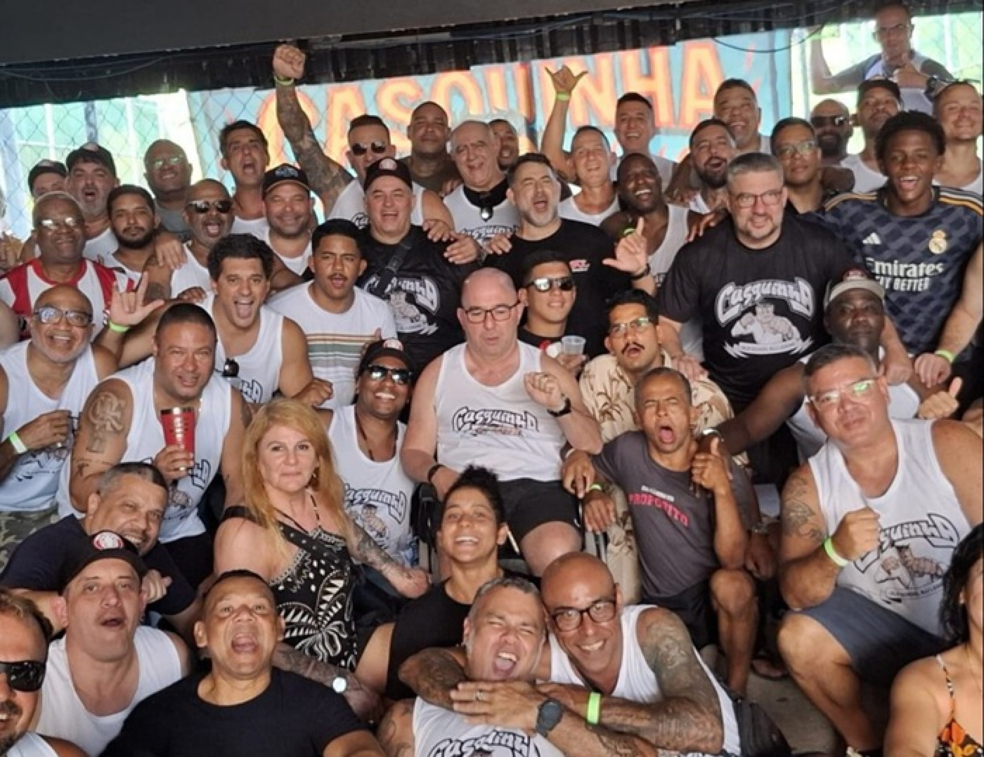 Casquinha celebrou o momento vivido pela Top Brother   - (Foto: Reprodu&ccedil;&atilde;o)