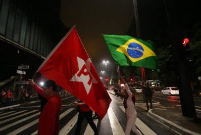 Datafolha: PT é partido preferido de 24%, seguido do PL com 12%; 46% dizem não ter preferência