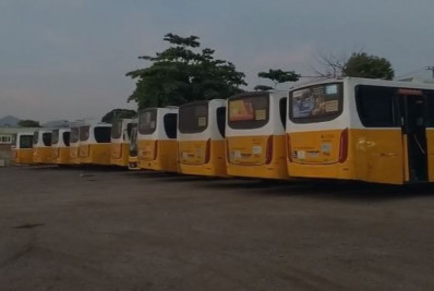 Empresas de ônibus fazem paralisação por falta de combustível