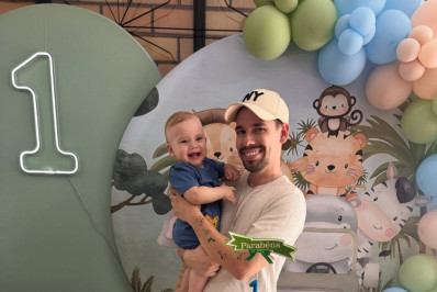 Marido de Isabel Veloso rebate críticas por festa de aniversário do filho