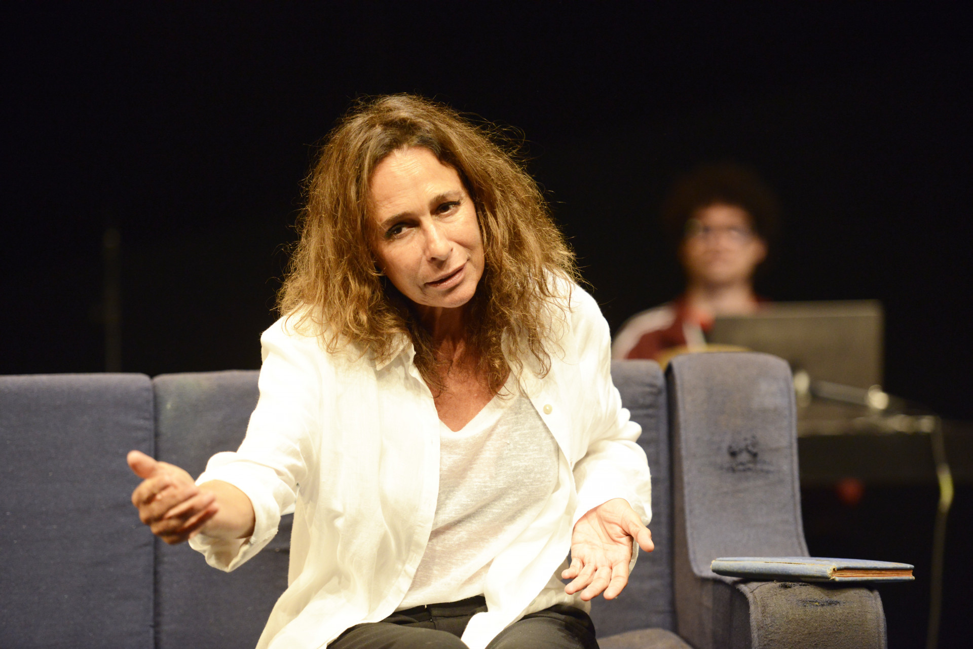 Andrea Beltr&atilde;o em cena do espet&aacute;culo 'Lady Tempestade' - Divulga&ccedil;&atilde;o/Lenise Pinheiro