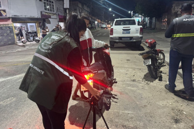Prefeitura abordou mais de 14 mil motocicletas com a Operação Tolerância Zero em 2025