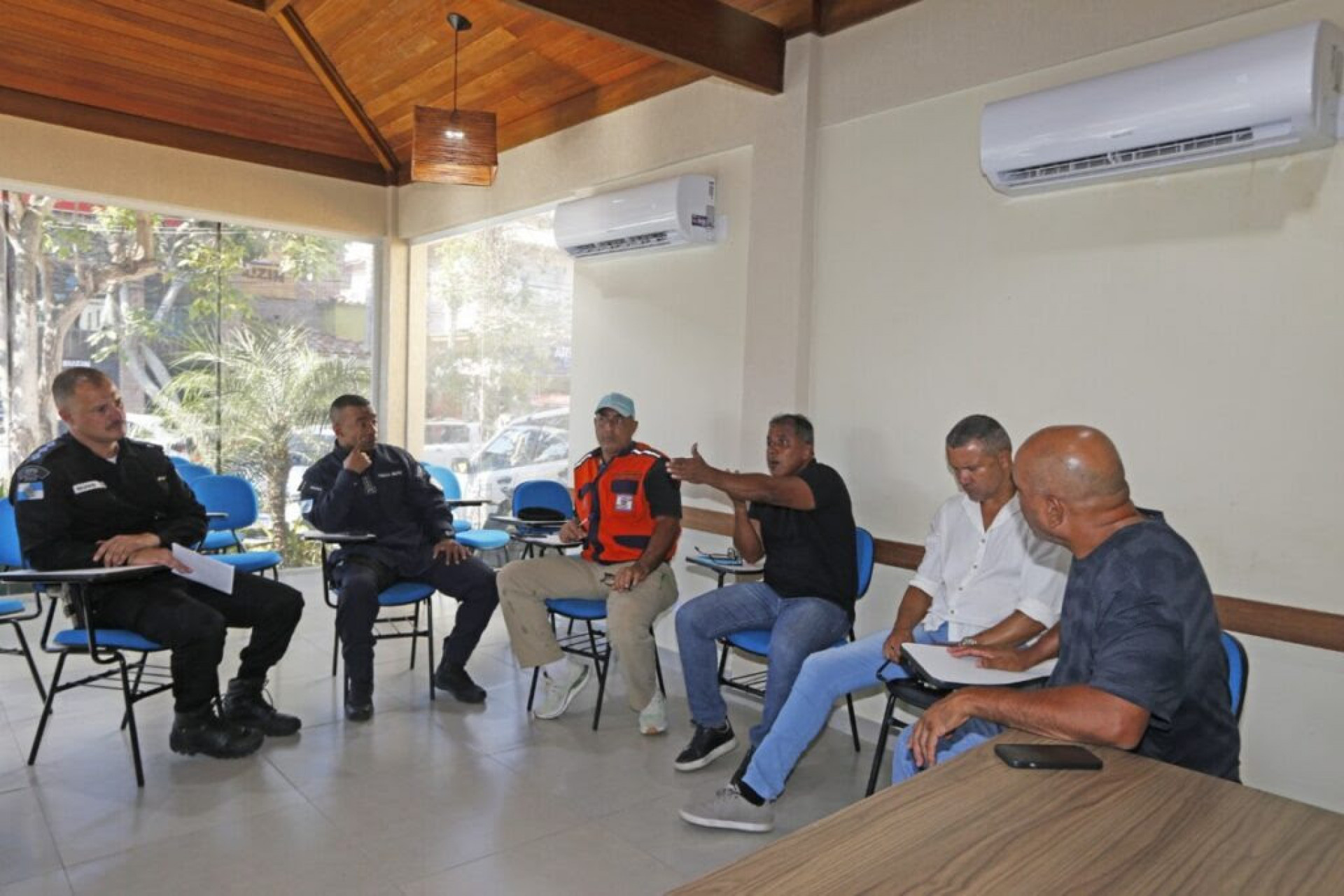 Reunião estratégica com as forças de segurança do município - Ascom