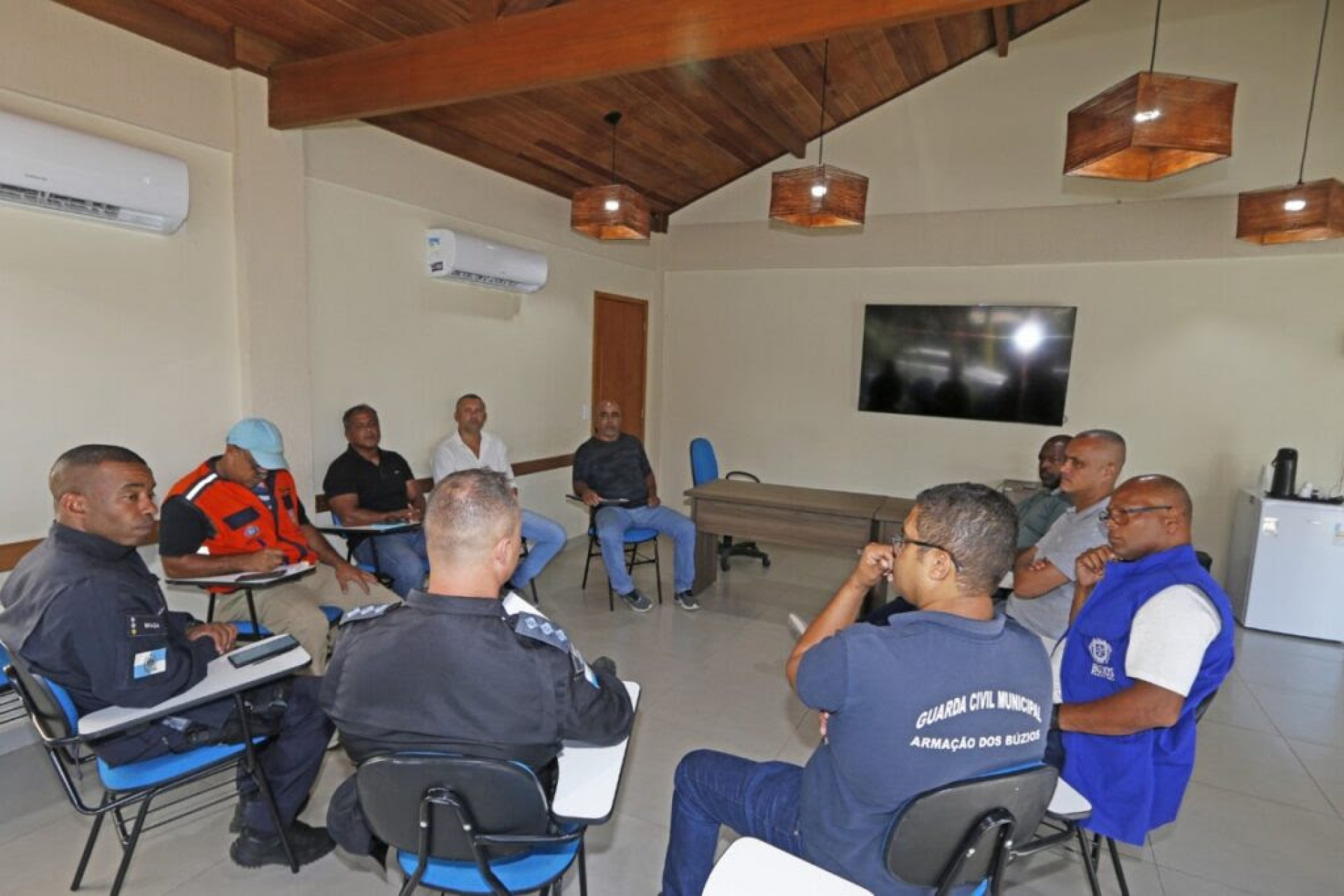 Reunião estratégica com as forças de segurança do município - Ascom