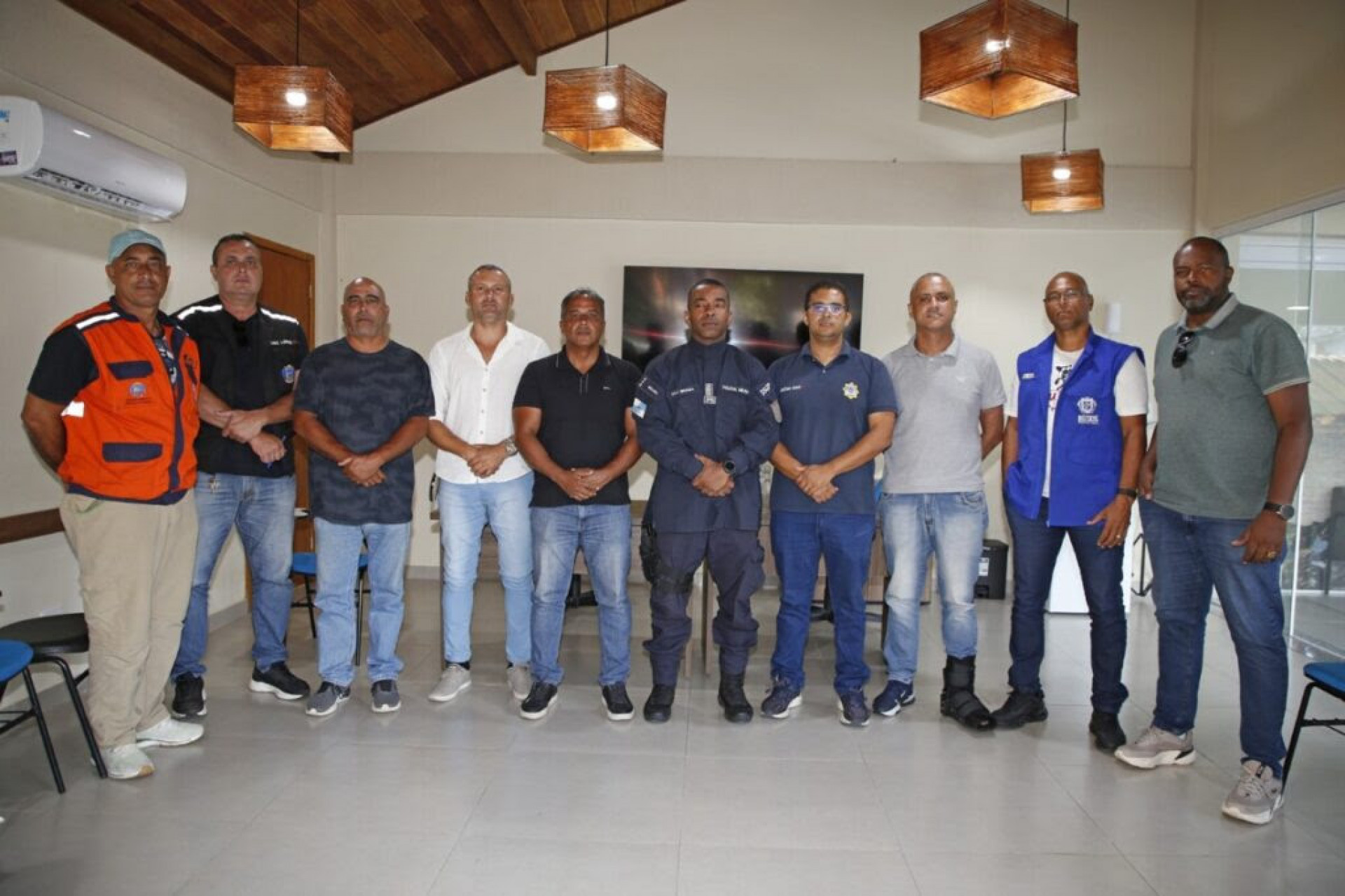 Reunião estratégica com as forças de segurança do município - Ascom