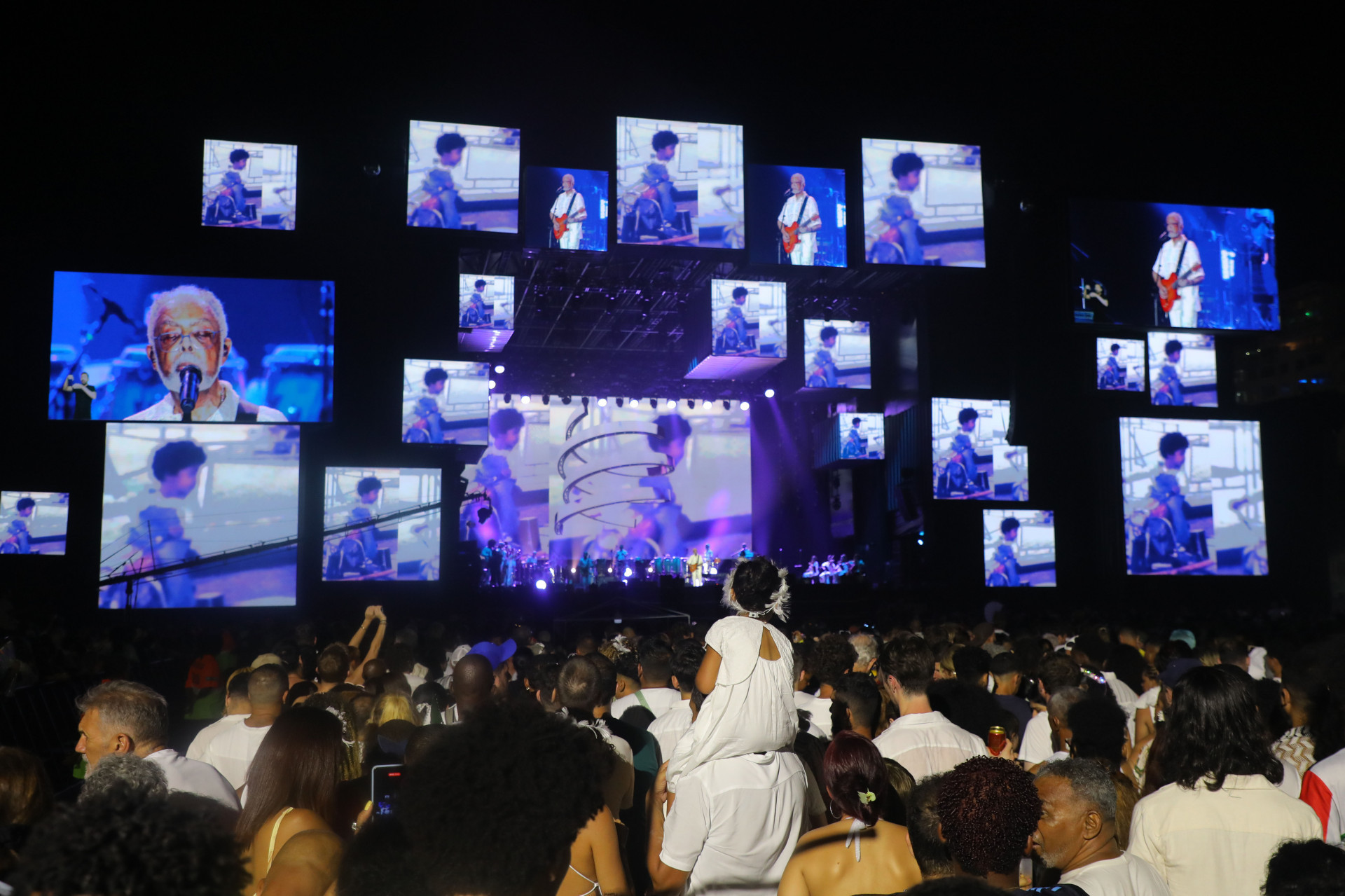 Show de Gilberto Gil emocionou o público na Praia de Copacabana - Divulgação / Alexandre Macieira / Riotur
