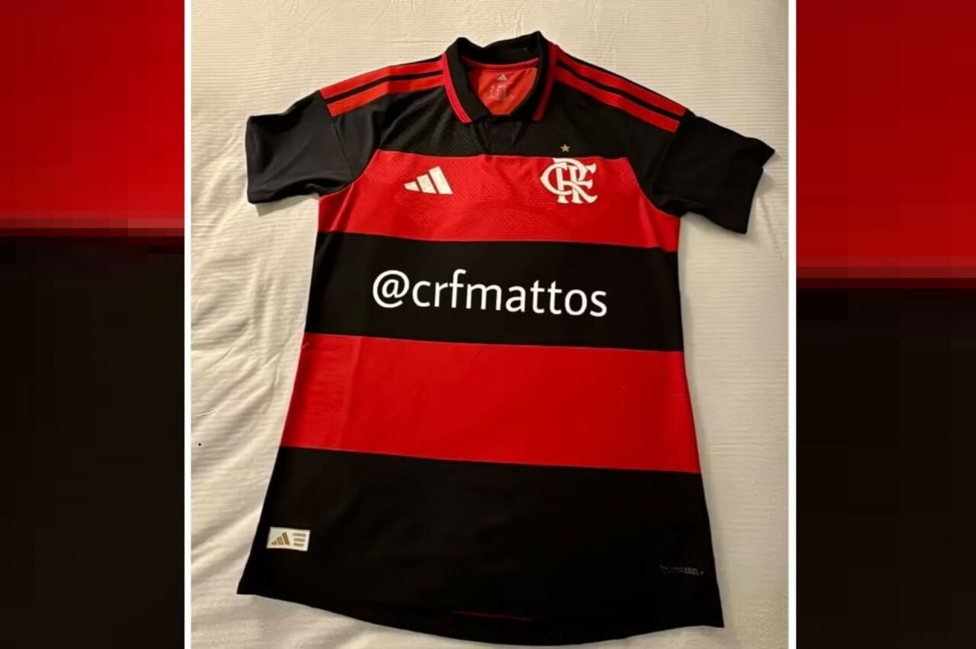 Vaza nas redes a nova camisa do Flamengo para 2026