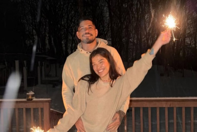 Casal novo no MMA: Poatan e lutadora do UFC aparecem em clima de romance no Ano Novo