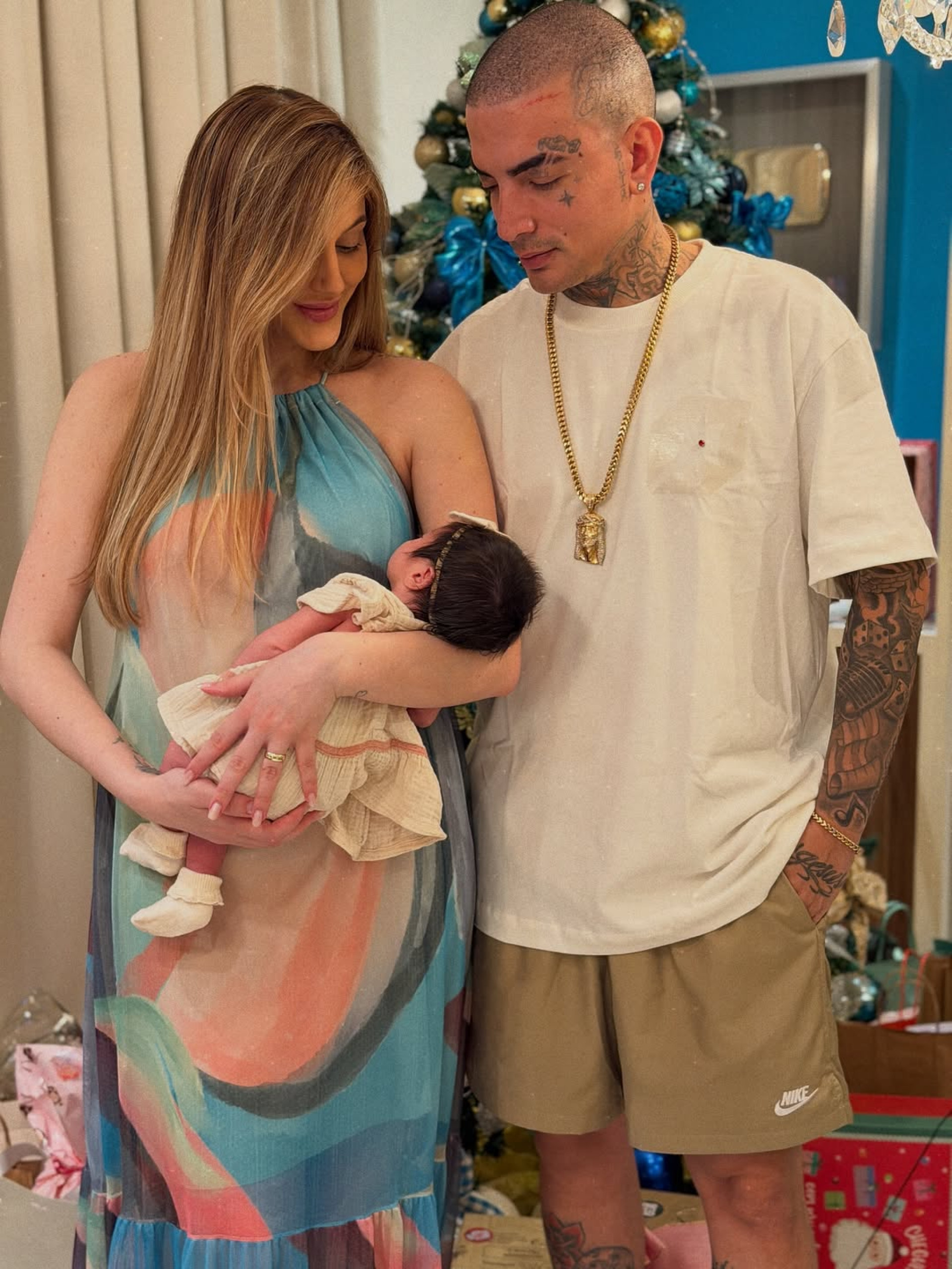 Yarin é a primeira filha de MC Guimê e Fernanda Stroschein - Reprodução/Instagram 