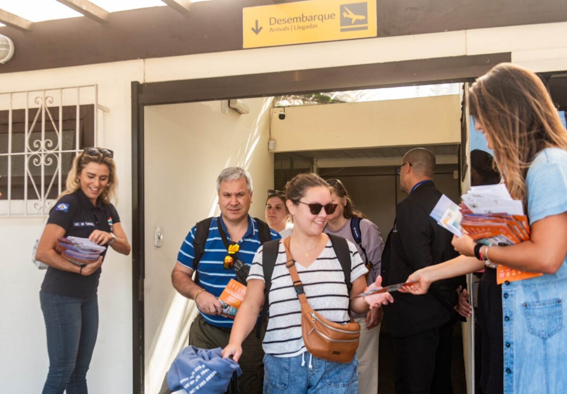 Primeiros voos internacionais - Ascom