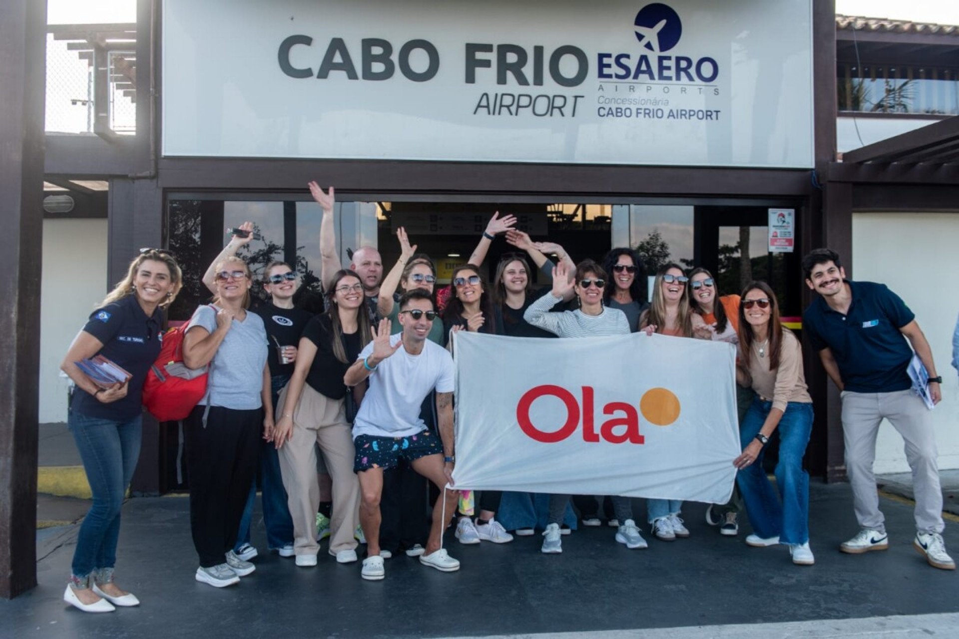 Primeiros voos internacionais - Ascom