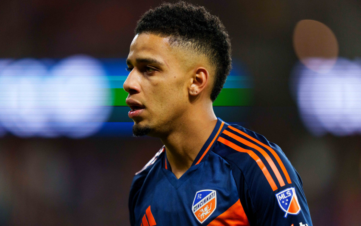 Brenner pertence a Udinese, da Itália, e estava emprestado ao Cincinnati, dos Estados Unidos