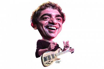 Arthur Maia ganha homenagem com charge do niteroiense Dan