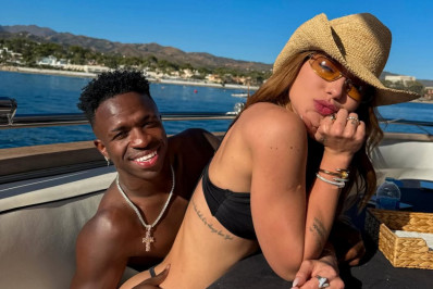 Virginia Fonseca se declara para Vini Jr: 'Sou feliz com você'