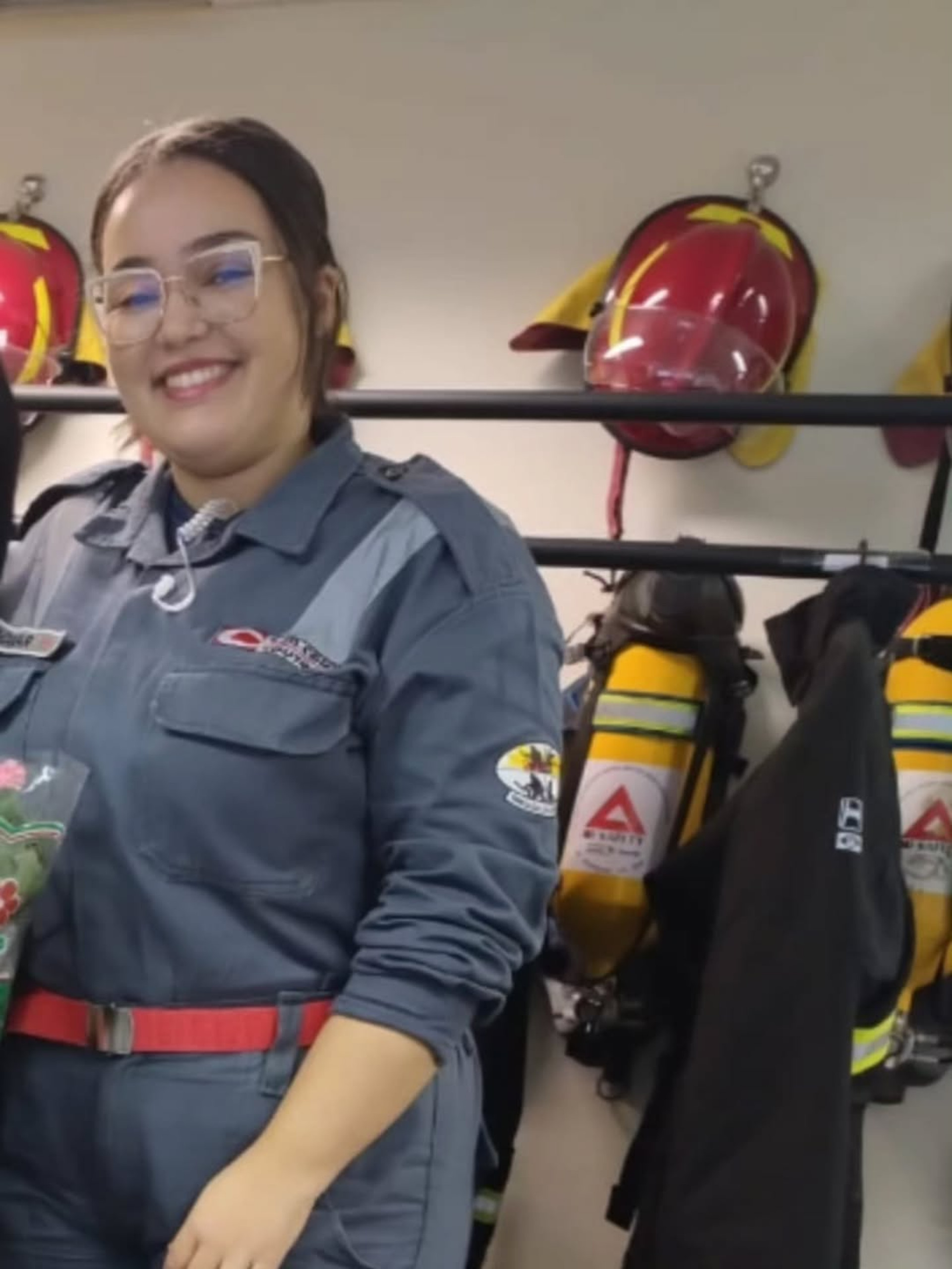 Emellyn Silva Aguiar Menezes era brigadista do Shopping Tijuca - Reprodução / Redes Sociais
