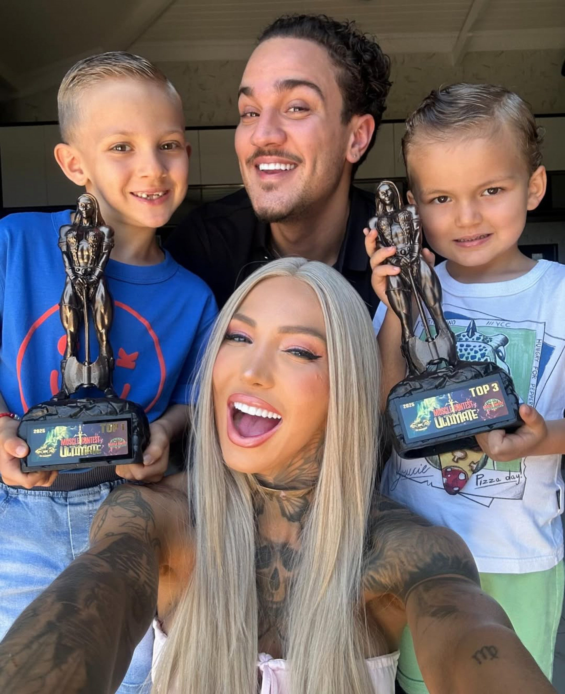 Zoo e Christian são pais de Gael e Nikki - Reprodução/Instagram