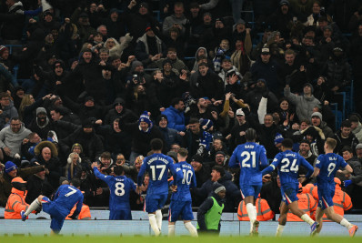 Chelsea marca no fim e empata com o Manchester City no Inglês