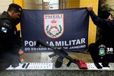 Polícia apreende fuzil durante operação em Três Rios