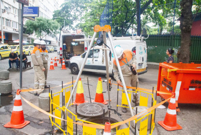Após ser multada, Light inicia renovação da rede elétrica no Leme e em Copacabana