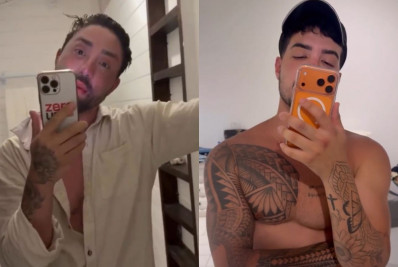 Rico Melquiades denuncia agressão de ex-namorado, que rebate