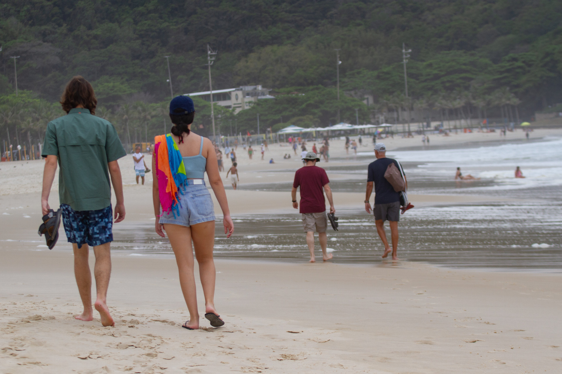Mar revolto, clima ameno e queda de temperatura marcam in&iacute;cio da semana no Rio - &Eacute;rica Martin/Ag&ecirc;ncia O Dia