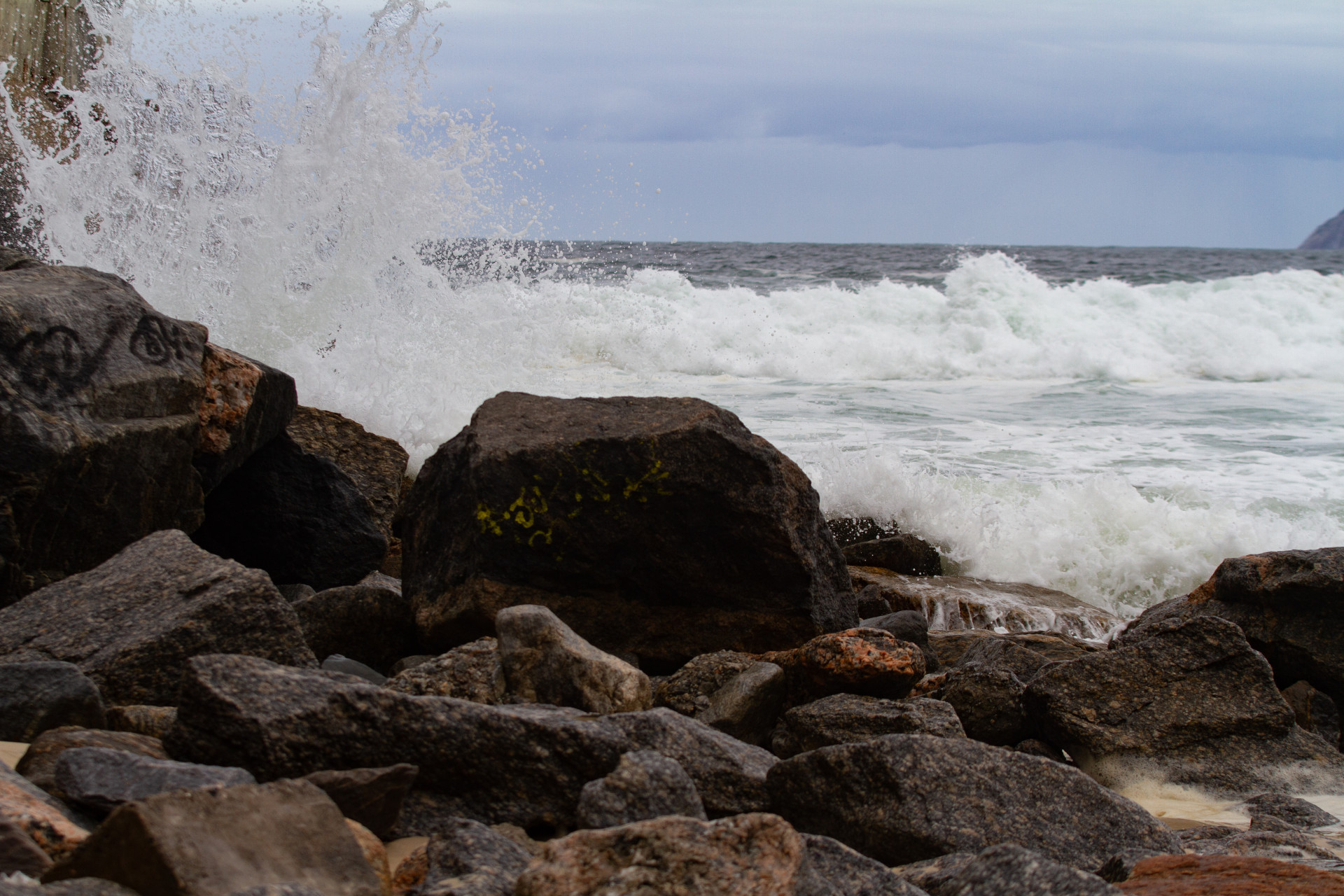 Mar revolto, clima ameno e queda de temperatura marcam in&iacute;cio da semana no Rio - &Eacute;rica Martin/Ag&ecirc;ncia O Dia
