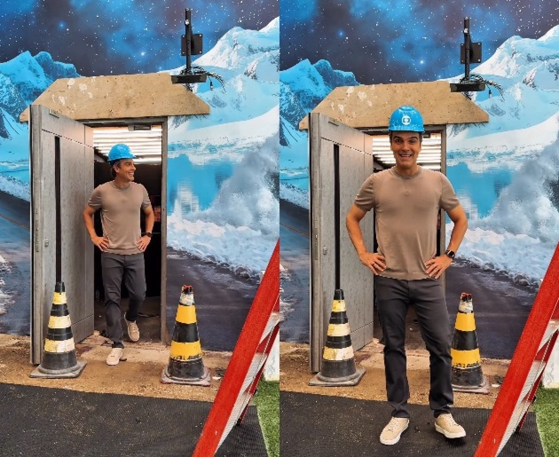 Tadeu Schmidt revelou detalhes da decoração da casa do 'BBB 26' - Reprodução/Instagram 