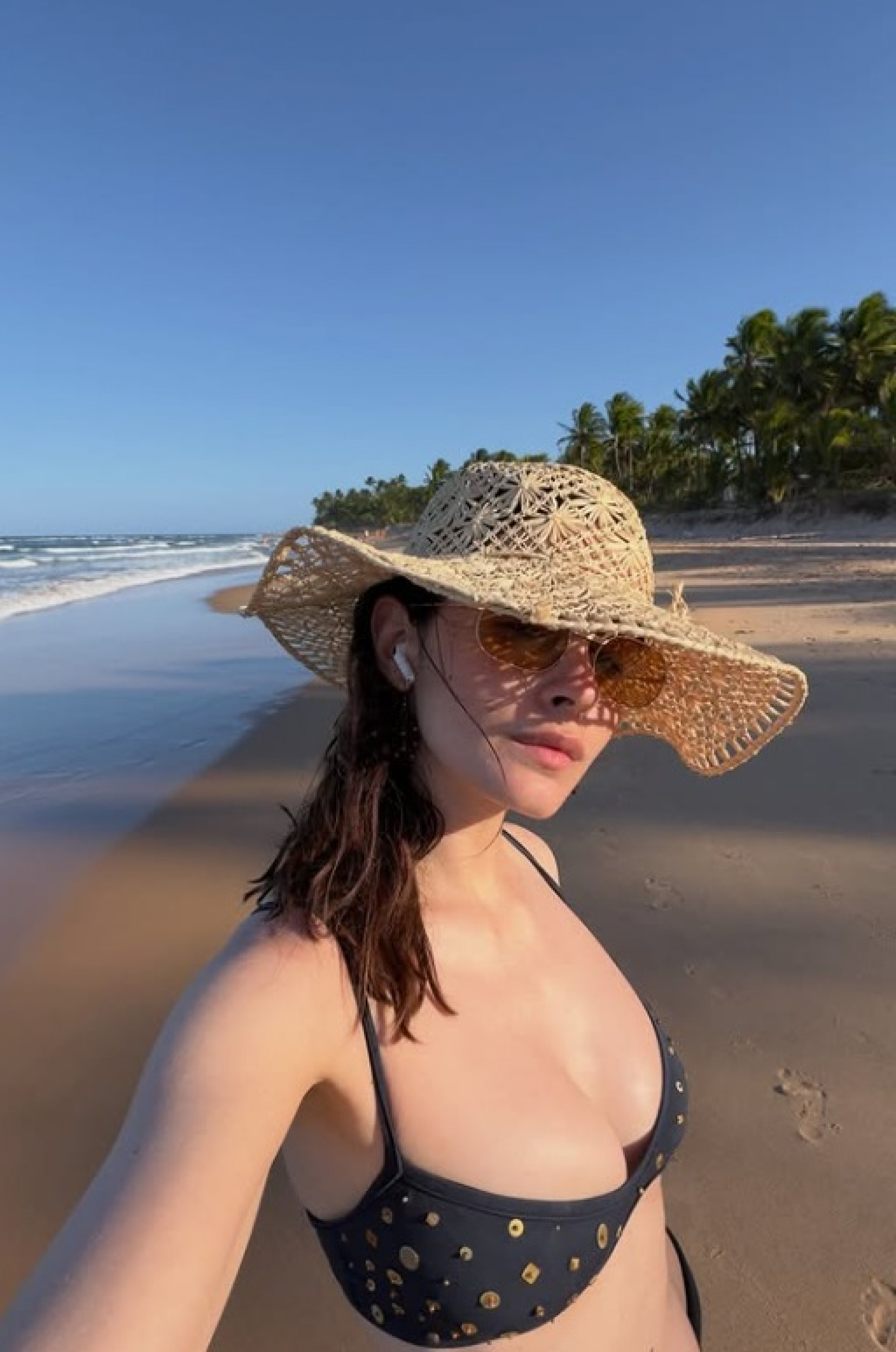 Valentina Herszage curte dia de sol na Bahia - Reprodução / Instagram