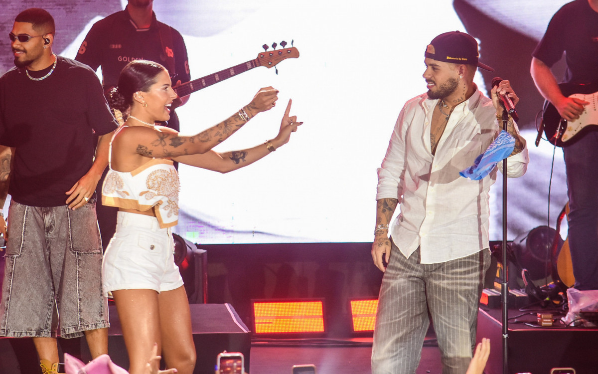 Ana Castela e Z&eacute; Felipe