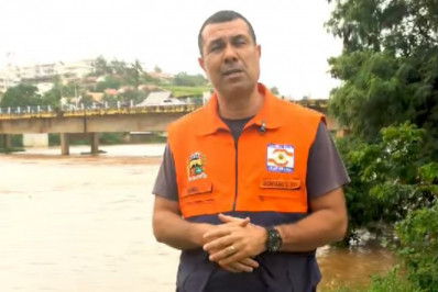 Itaperuna monitora Rio Muriaé, através da Defesa Civil, por causa de chuvas