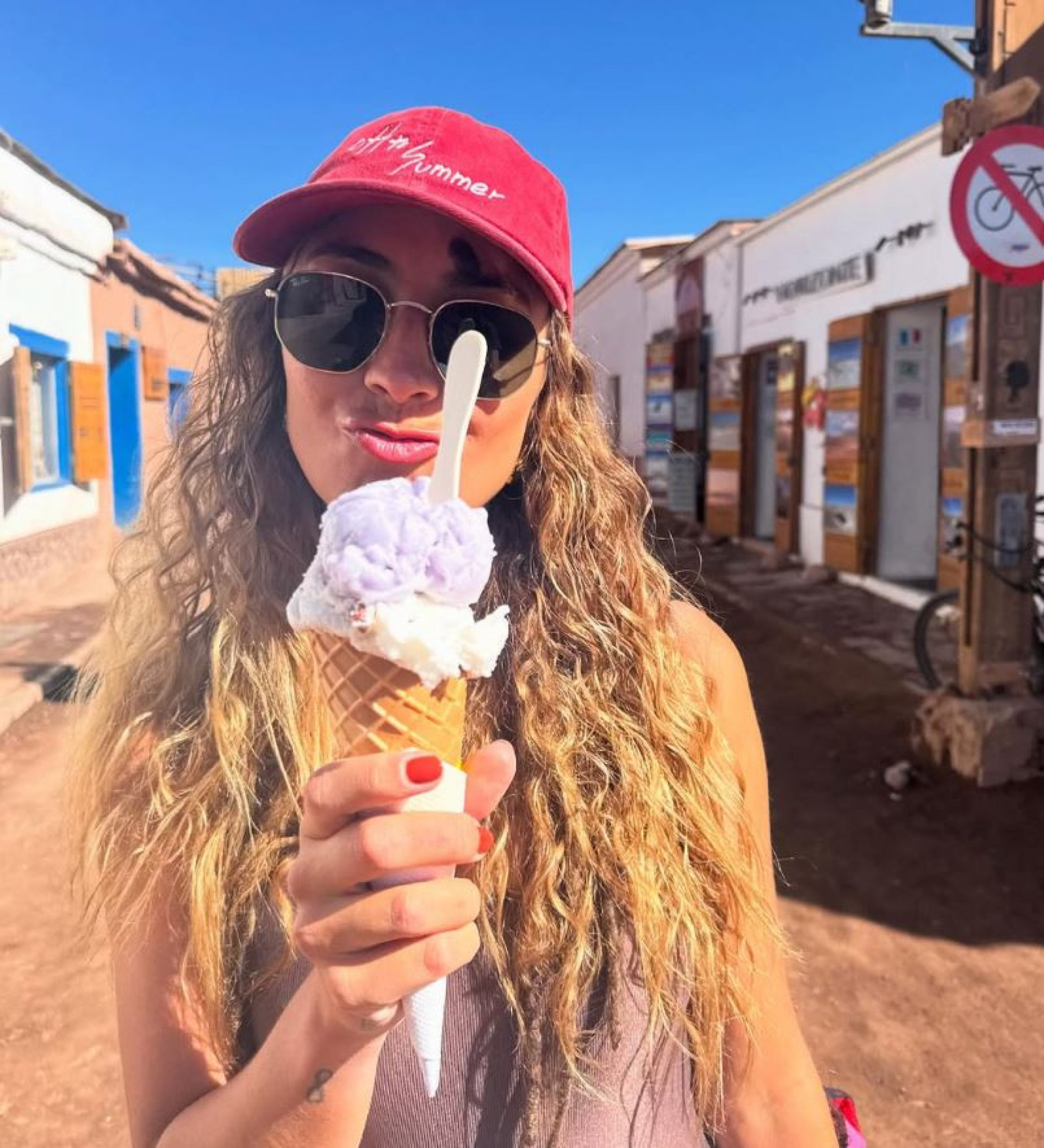 Nina e Lucas Lima estão em viagem pela África do Sul - Reprodução / Instagram