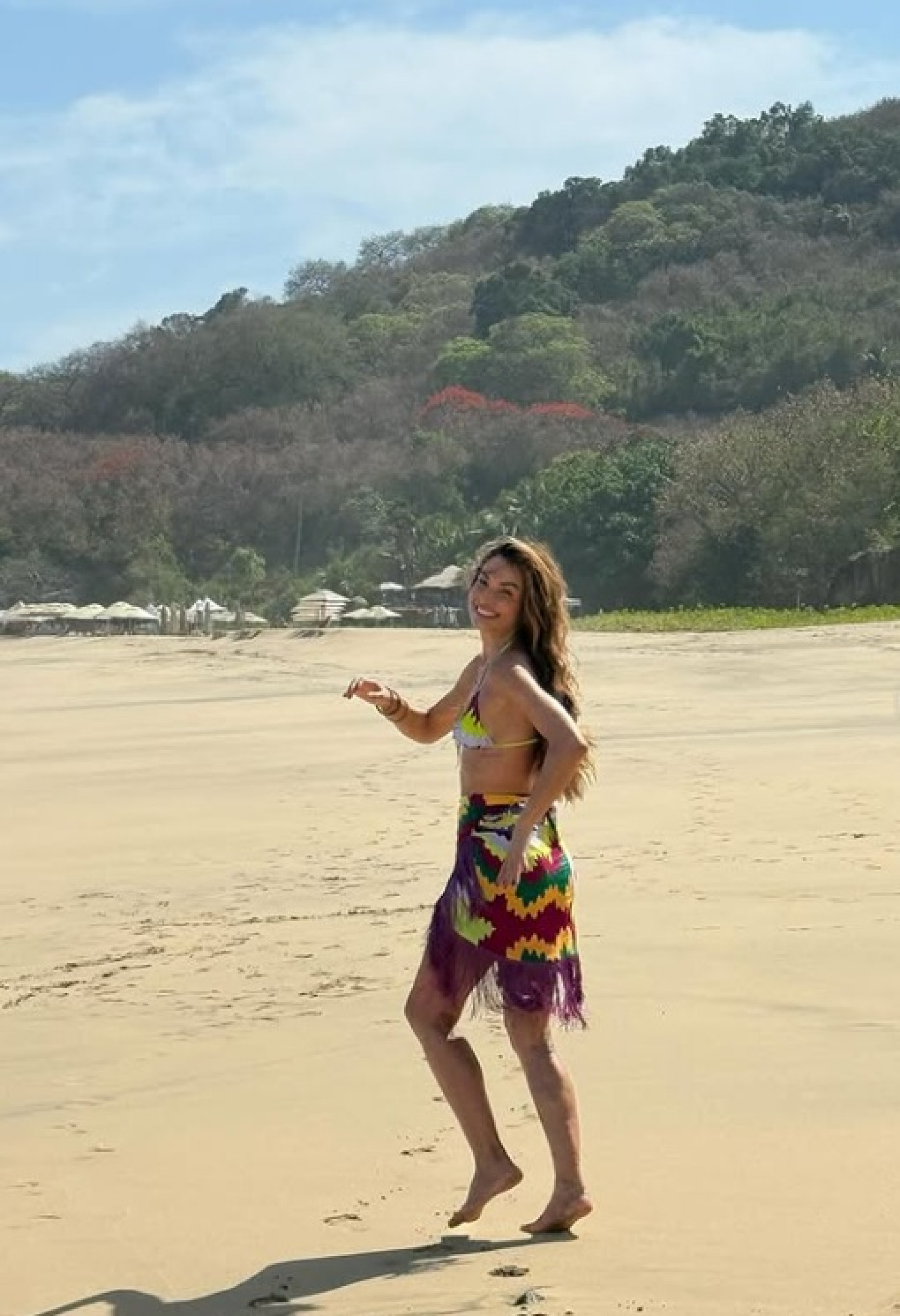 Patrícia Poeta em Fernando de Noronha - Reprodução / Instagram