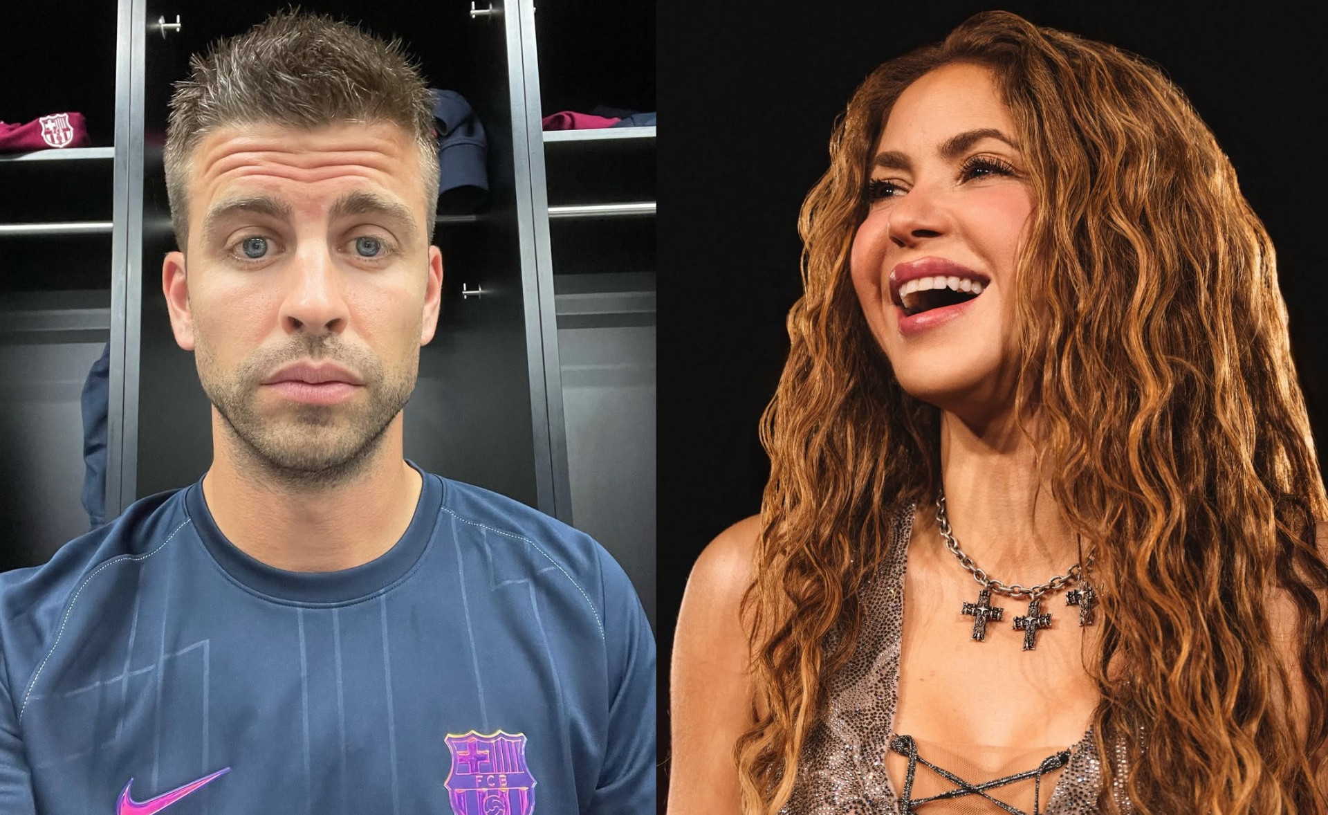 Gerard Piqué foi seguido por veículo com música de Shakira - Reprodução/Instagram 