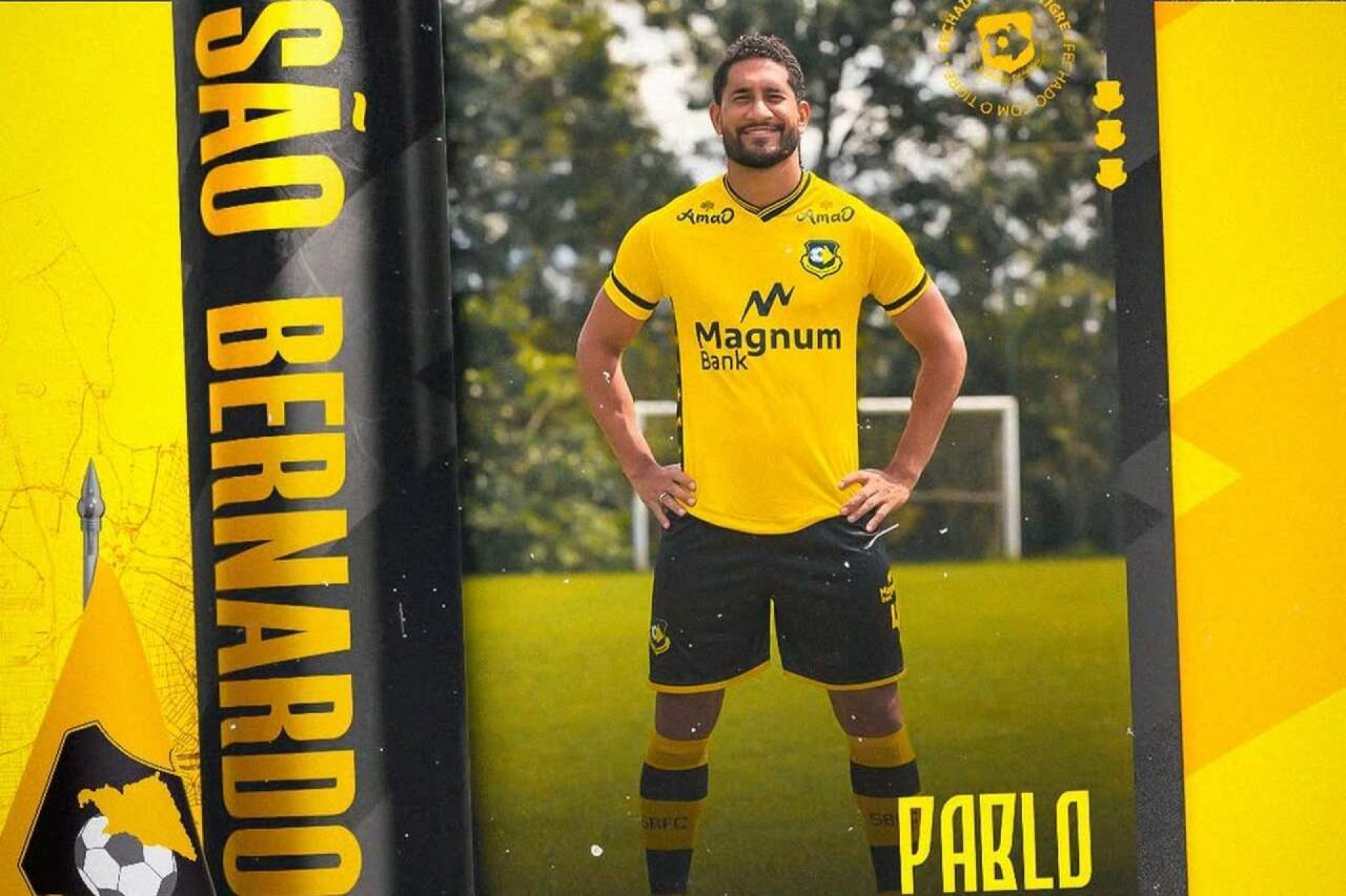 Agora ex-Flamengo, Pablo acerta com o S&atilde;o Bernardo