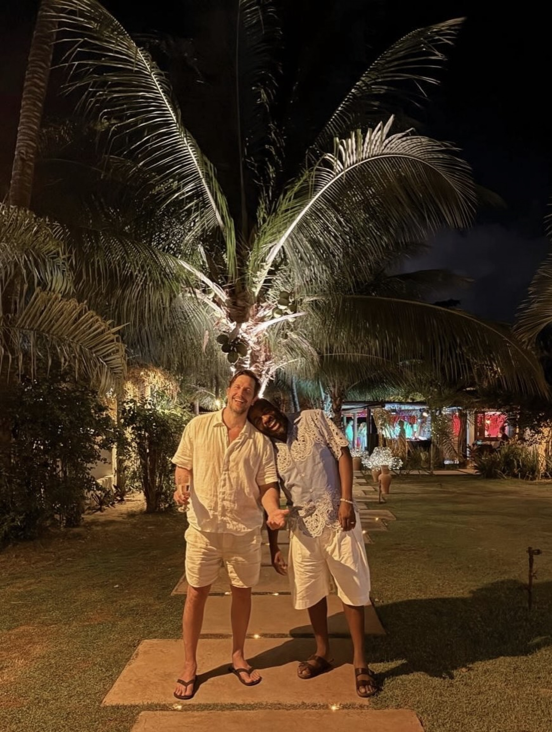 Vladimir Brichta e Lázaro Ramos - Reprodução / Instagram