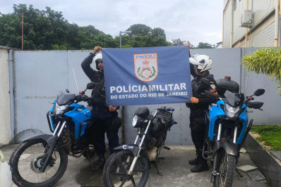Olho atento da PM devolve tranquilidade e recupera moto roubada em Rio das Ostras