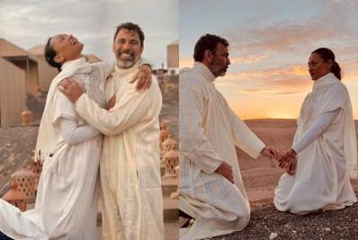 Marcelo Faria se casa no deserto do Marrocos em cerimônia íntima